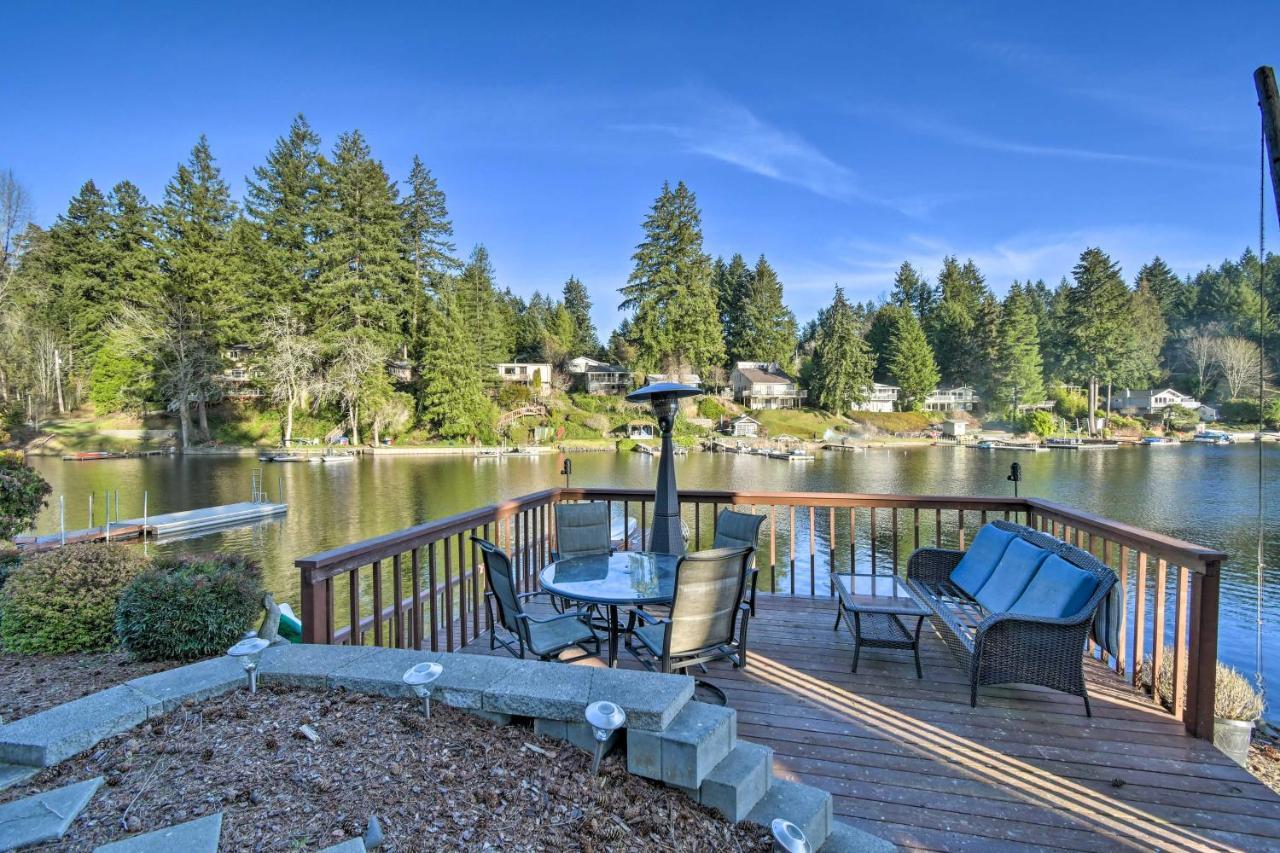 The Peacock House - Waterfront Home With Hot Tub! Olympia Exteriér fotografie