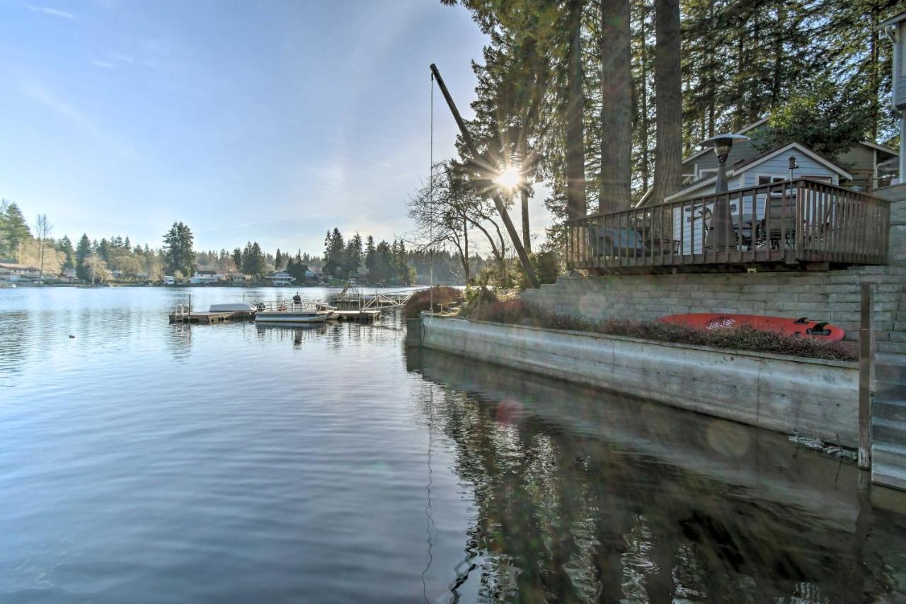 The Peacock House - Waterfront Home With Hot Tub! Olympia Exteriér fotografie